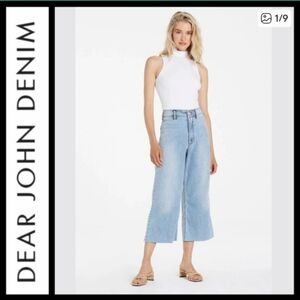 Dear John Audrey Wide Leg Jeans Light Wash Size 27